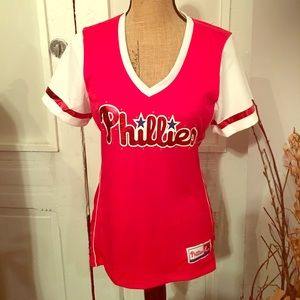 MLB V-neck Jersey Tee